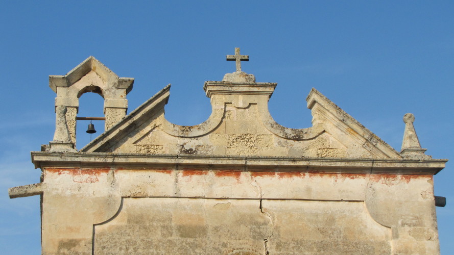 Masseria Lizza, particolare della cappella