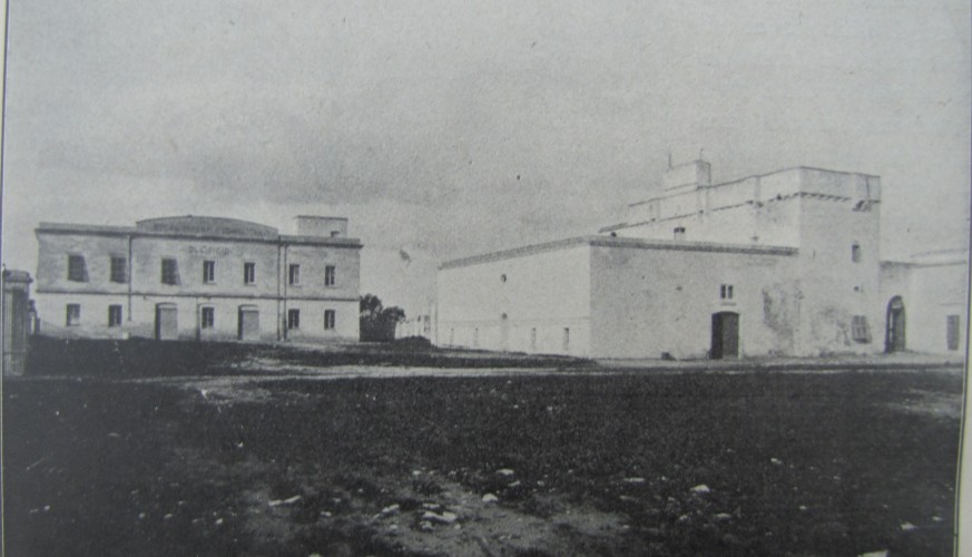 Oleificio e Masseria Giammatteo intorno al 1925