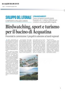 Progetti Acquatina 2018