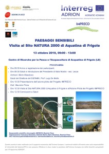 VISITA AL SITO NATURA 2000 DI ACQUATINA A FRIGOLE